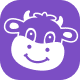 happycow purple icon