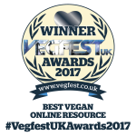 Best Vegan Online Resource VegfestUK Awards 2017